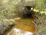 Location 48 - North side of US 40 looking at the Mill Creek box culvert