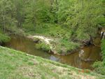 Location 32 - Mill Creek looking upstream from confluence