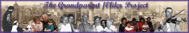 Montage of families over a cityscape