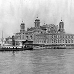 View of Ellis Island, N.Y.
