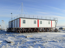 Weather station in Tiksi, Russia