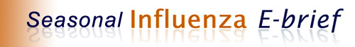 CDC Influenza E-Brief Logo