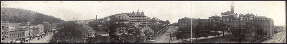 Panoramic View, Hot Springs, Arkansas, 1910