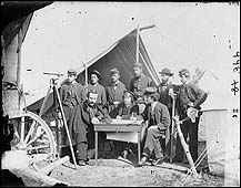 [Yorktown, Va., vicinity. Topographical engineers, Camp Winfield Scott].