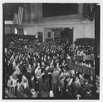 Interior, New York Stock Exchange.