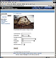 Thumbnail screenshot of FEMA's online photo archive. Click to go to the photo archive.
