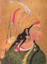 imaginary picture of Anarkali by A R Chughtai