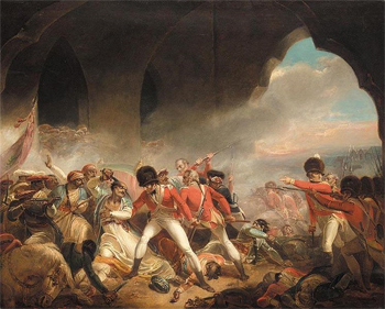 Tipu Sultan Battle scene