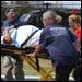Photo: EMT with stretcher