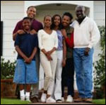 Photo: African American family