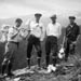 In 1929, field laboratory technicians for the Rocky Mountain Laboratory collected research specimens from the north side of Blodgett canyon, Montana. 