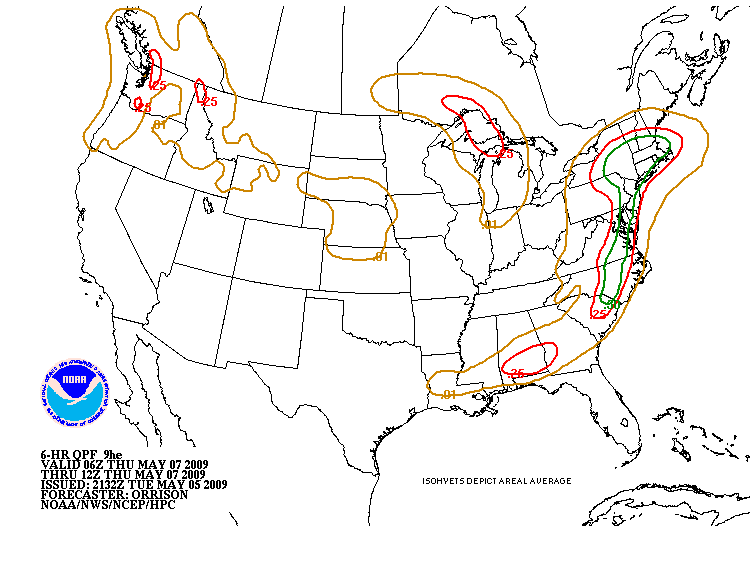 QPF: 36-42 Hrs