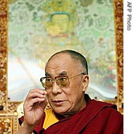 达赖喇嘛(资料照片)
