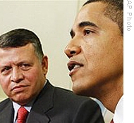奥巴马与约旦国王阿卜杜拉