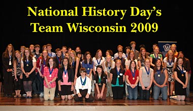 The National History Day finalists who will represent Wisconsin in the national event June 14-18 in College Park, Maryland