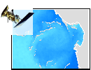 Image: Sea surface temperature image from NOAA polar spacecraft