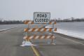 Road Closed sign