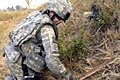 U.S. Soldiers, Arimen Conduct Weapons Search, Bgahdad