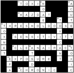 Module One - Toxicology Puzzle Solution