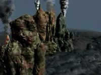 Image taken from the fly-through movie from the Ashes Virtual Site. 