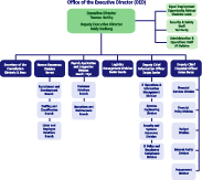 Office of the Executive Director Organization Chart