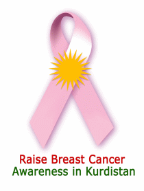 Kurdistan Breast Cancer Logo