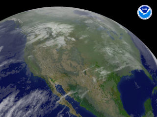 Western United States regional imagery, 2009.02.24 at 1200Z. Centerpoint Latitude: 47:16:45N Longitude: 119:13:38W.
