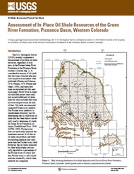 Fact Sheet 2009-3012: Assessment of In-Place Oil Shale Resources of the Green River Formation, Piceance Basin, Western Colorado