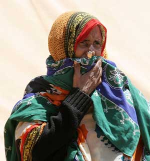 An Eritrean woman in the highland of Senafe, Eritrea, March 14, 2006. [© AP Images]