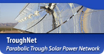 TroughNet - Parabolic Trough Solar Power Network