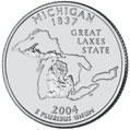 2004 Michigan Quarter Reverse