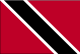 Flag of Trinidad and Tobago is red with a white-edged black diagonal band from the upper hoist side to the lower fly side.