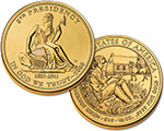 Van Buren's Liberty First Spouse Uncirculated