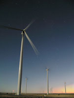 Wind energy facility in Colorado. Photo: Paul Cryan/USGS