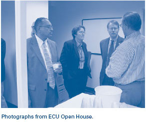 Photo from ECU open houes.