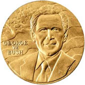 OBVERSE: George W. Bush Medal