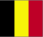 Flag of Belgium is three equal vertical bands of black (hoist side), yellow, and red.