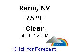 Click for Reno, Nevada Forecast