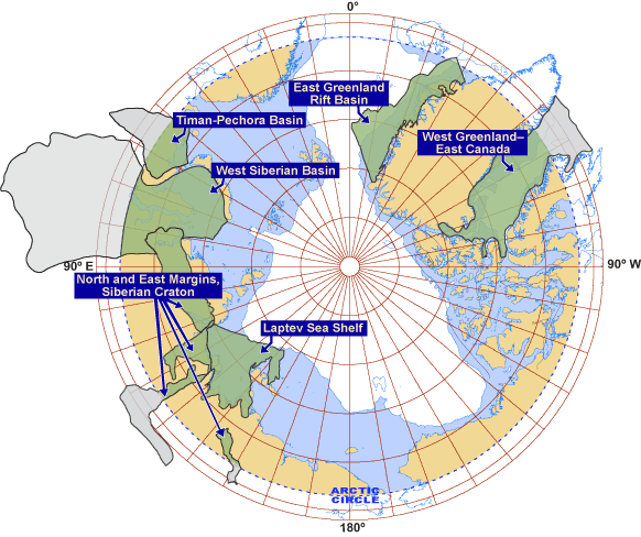 Map: Circum-Arctic Resource Appraisal