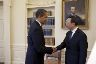 Date: 03/12/2009 Location: Washington, DC Description: President Barack Obama meets with Chinese Foreign Minister Yang Jiechi in the Oval Office on March 12, 2009. © White House Photo:  Pete Souza