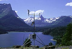 Photo of CLIM-MET station in a National Park setting