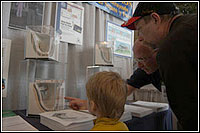 Mitigation Information Booth at North Carolina State Fair.