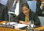 Date: 03/20/2009 Description: Ambassador Susan E. Rice, U.S. Permanent Representative, delivers remarks on the humanitarian situation in Sudan at the United Nations Security Council. © AP Photo