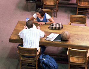 Photo of School Students in Library