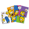The Simpsons Stamped Postal Cards