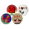 Special Collector&rsquo;s Set of 4 &ldquo;Love&rdquo; Appetizer Plates