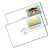 Koi Stamped Card First Day Cover (Set of 2)