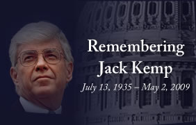 Remembering Jack Kemp