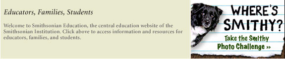 Smithsonian Where's Smithy? Scavenger Hunt and Photo Challenge