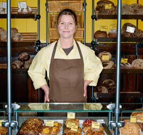 [Girl in bakery]